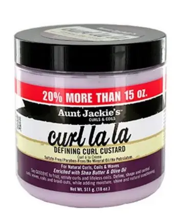 Aunt Jackie’s Curl La La Curl Custard for Pixie Curls Wigs