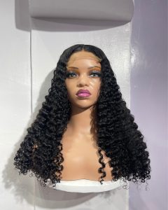 22 inches pixie curly human hair wig in Nigeria